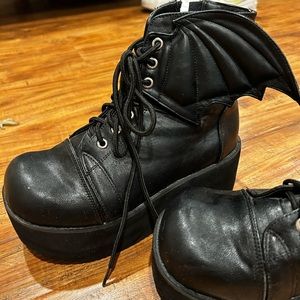 vampire/ bat boots